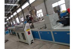 China Efficient Advanced Plastic Pvc Pipe Production Line with OMRON Temperature Controller supplier