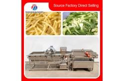 China 1.5KW 220V Vegetable Processing Machine Electric Commercial Fruit And Vegetable Cutter supplier
