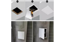 China Aluminium Ceiling Access Panel 500x500mm Stainless Steel Lock Core supplier