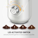 Timing Knob Battery Powered Coffee Maker US120V Fine Coarse Home Electric Coffee Maker