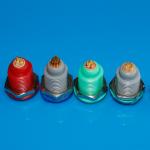 4 Pin Redel Lemo Compatible Plastic Circular Connectors Medical Female Socket for sale