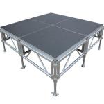 1.22*1.22m Aluminum Stage Platform Event Truss 18mm Plywood Design Display for sale