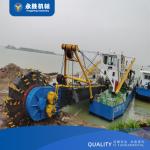Model 18 Inch Bucket Wheel Suction Dredger For Dredging Depth 15m for sale