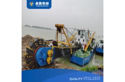 China Model 18 Inch Bucket Wheel Suction Dredger For Dredging Depth 15m supplier