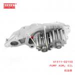 China S1511-02150 Oil Pump Assembly J08E Hino Truck Parts for sale