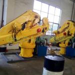 Overload 1.5t 10m Marine Knuckle Boom Crane For Bulk Material Handling