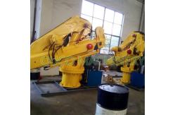 China Overload 1.5t 10m Marine Knuckle Boom Crane For Bulk Material Handling supplier