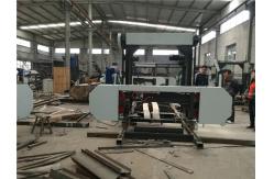 China Portable round log slicing Horizontal Band Saw Mill Machine In Fiji supplier