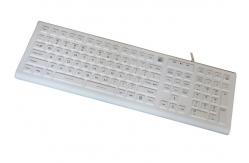 China Optional Backlight 100mA Waterproof Silicone Keyboard IP68 PS2 USB supplier