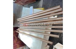 China Bright Surface C17200 Beryllium Copper Rod 25mmx1m ASTM B196 Grade supplier