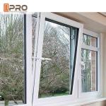 Low - E Glass Tilt And Turn Aluminium Windows With Hardware Energy Saving