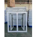 Double Glazed Open Glass Casement Window Plastic UPVC Casement Windows for sale