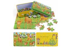 China 3D Wooden Eco Friendly Custom Jigsaw Puzzles Cartoon Children Jigsaw Puzzle supplier