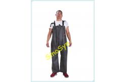 China FQY19106 Black Rubber Safty Chest/ Waist Protective Working Fishery Men Pants supplier