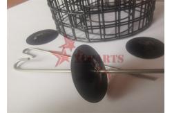 China Stainless Steel J Hooks & Speed Clips For Fixing Solar Panel Guard Mesh supplier