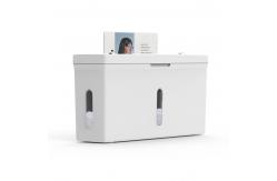 China CS201C 4L 2 Sheets Small Desktop Paper Shredder Electric Paper Shredding Machine supplier
