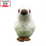 Simulation White Dove Little Bird Stuffed Animal Plush Toys for sale