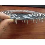 9 Diameter Round Stainless Steel Nail Plates Easy To Press Timber for sale