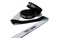China 4.4cm Fold Over Jacquard Elastic Webbing Sports Bra Elastic Band supplier