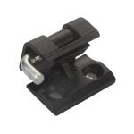 Detachable Mechanical Concealed Cabinet Hinges Black Powder Coated for sale