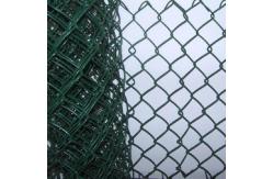 China 8 Foot Waterproof hot dipped Galvanized Plastic Coated Chain Link Fence supplier