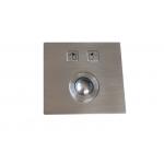 SS Optical Trackball Pointing Device IP67 Waterproof With 0.45mm Key Travel for sale