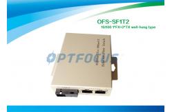 China Silver Single Mode Fiber Optic Switch , performance optical fibre switch Wall Hung TYPE supplier