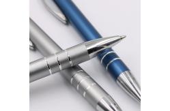 China Business Office Smooth Aluminum Press Ballpoint Pen With Customize Logo supplier
