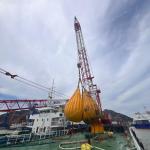 45M Floating Dock Crane for Dredging