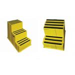 HDPE Anti - Slip Stackable Step Stool Non Toxic Odorless With Smooth Finish for sale