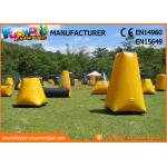Durable Inflatable Paintball Games / Air Up Bunkers Customized for sale