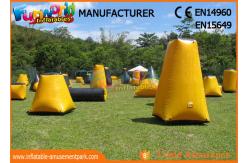 China Durable Inflatable Paintball Games / Air Up Bunkers Customized supplier