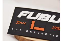 China Embossed 3D PVC Patches , Garment And Bags Custom Rubber Patches supplier