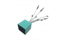 China Single And Multiple Memo Clips Photo Holders Electroplating Technique supplier