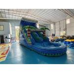 EN14960 8x3x4m Inflatable Water Slides Indoor Inflatable Water Bounce House