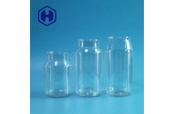 China Custom 510ml Clear PET Can For Nuts packing Easy Open And Bring supplier
