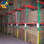 Heavy Duty Q235 Steel Drive in Pallet Racking System Adjustable Commercial 350kg