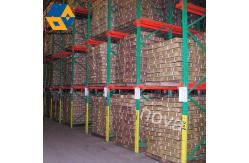 China Heavy Duty Q235 Steel Drive in Pallet Racking System Adjustable Commercial 350kg supplier