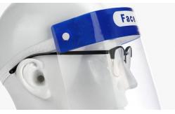 China Transparent Protective Face Shield Visor Prevent Dust And Droplets supplier