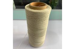 China Polypropylene Fibrillated Twisted Thread For Sausage Loop Twine 460Tex 2ply Beige supplier