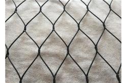 China Smooth Surface Stainless Steel Knotted Woven Mesh for Monkey net supplier