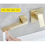 Wall Mounted European Swing Wash ODM Concealed Basin Mixer