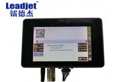 China 1- 12.7mm Printing Height TIJ Inkjet Printer , Expiry Date Batch Coding Printer supplier