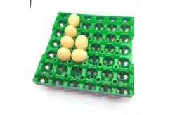 China 9pcs Stackable Plastic Egg Holder 152mm Square Incubator Egg Setting Tray supplier