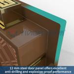 Furniture Concealed Design Home Safe Box Biometric Fingerprint Access Heavy Duty Steel Safe