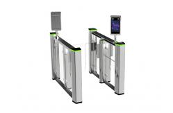 China IP44 RBG LED Indicator Pedestrian Lane Turnstile 1060mm Height supplier