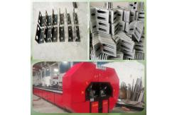 China 50Hz APESP-100 Electric Square Pipe Punching Machine With PLC Control Punching supplier