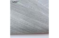 China Soft Washable Polyester Woven Long Hair Interlining Canvas Fabric For Suit supplier