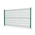 Curvy Perimeter Metal 3D Curved Welded Garden Wire Mesh Fence for sale