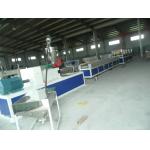 Wood Composite Plastic Profile Production Line For Skirting , Wood Composite Profile Extrusion Manchine for sale